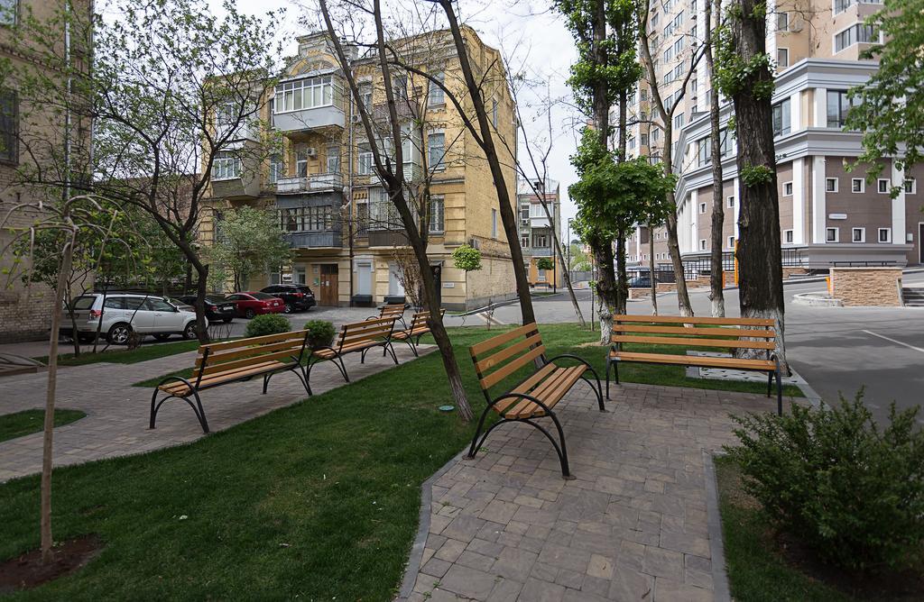 Kyiv White Apartment Dış mekan fotoğraf